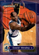 1999-00 SkyBox Impact David Wesley #96 Basketball DNA Games