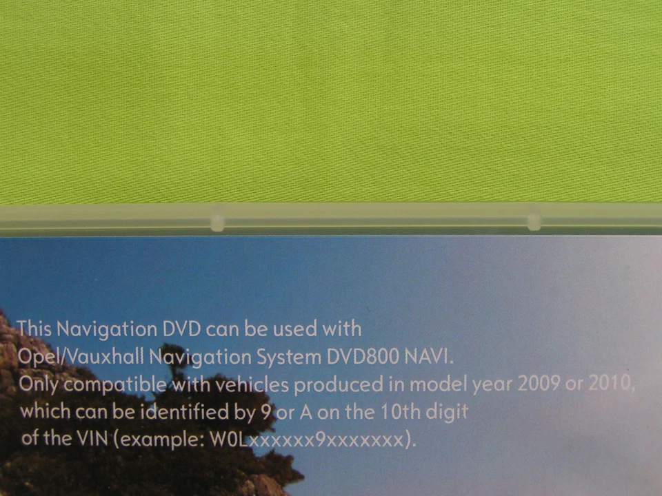 DVD NAVIGATION OPEL 800 NAVI EUROPA 2013 INSIGNIA ASTRA J MERIVA B MY 2009 / 10 - Bild 4 von 4