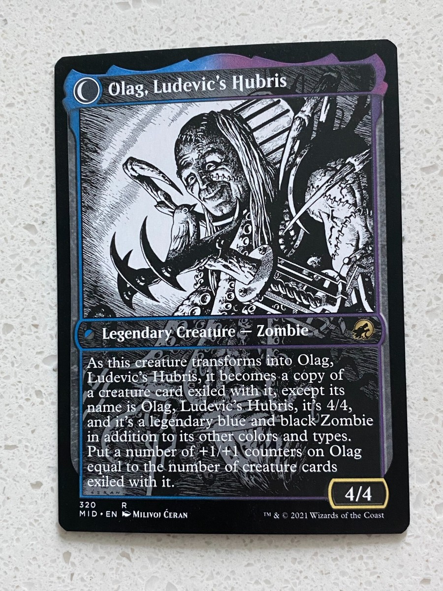 MTG Innistrad: Midnight Hunt Ludevic, Necrogenius / Olag Ludevic's