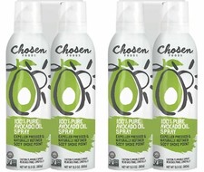 4 Pk Chosen Foods 100 Pure Avocado Oil Spray, Cooking, Dressing, 13.5 oz, Each