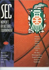 March 1994 Southeastern Conference Women's Basketball Tournament Program