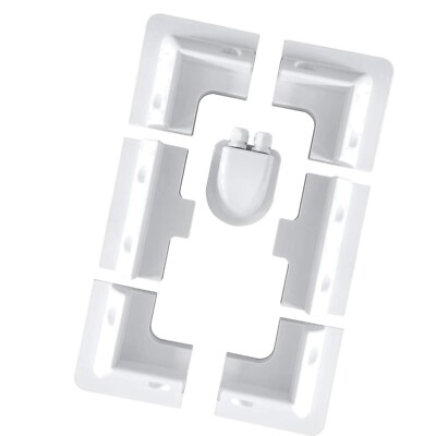 Robuste Solar Panel Halterungen aus ABS Plastik - 7er Set für Vielfalt