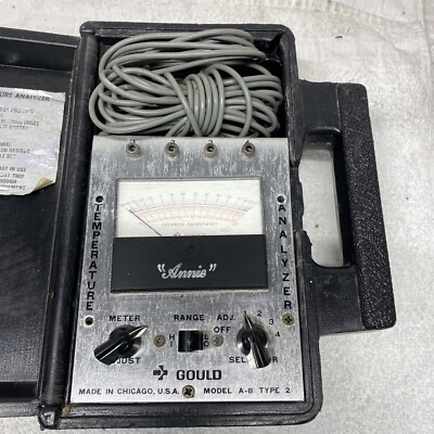Annie A-8 Type 2 Temperature Analyzer with 2 Probes | eBay