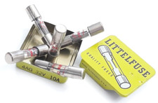 LOT OF 5 EACH LITTELFUSE 10A 32V 4AG FUSES MADE IN USA