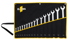 ELORA Ringmaulschlüssel-Satz in Rolltasche, ...