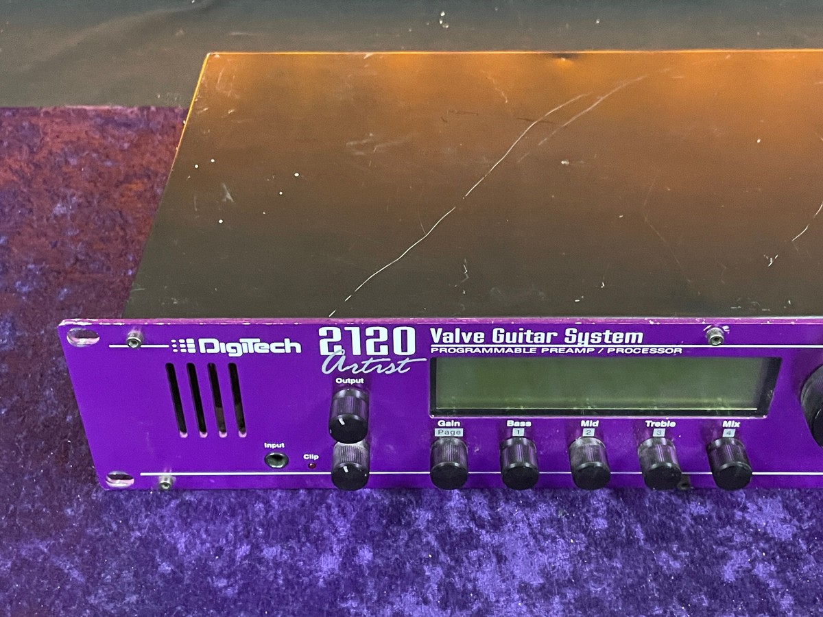 1999 Digitech 2120 Artist V.2.02 Valve Guitar System VGS