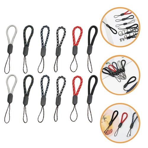 12 Pcs Dekoratives Schlüsselband Für Mobiltelefone Fräulein Handgelenksgurt - 第 5/12 張圖片