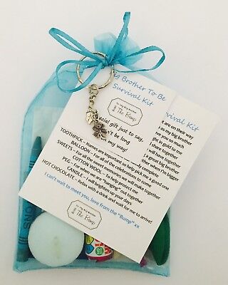 Daddy To Be From The Baby//Bump Survival Gift Kit With Keyring Gift//Present