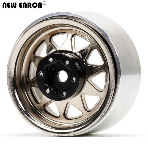 1/10 1.9inch Beadlock Wheel Rim Negative offset -8.9mm Metal for RC Crawler Car - Picture 18 of 30