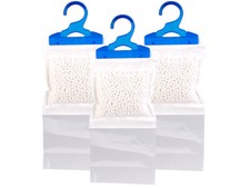 Pack d'absorbeurs d'humidité à suspendre spécial vêtements (x3) - Sichler Haush