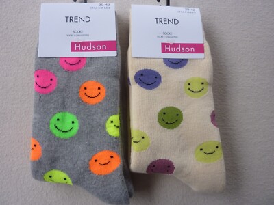 HUDSON Herren Socken SMILEY Kuschelsocken Vollplüschsocken Ganzjahressocken