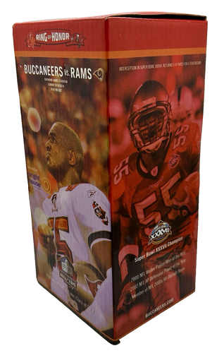 2014 Derrick Brooks Ring of Honor Induction Bobblehead Tampa Bay Buccaneers - Picture 6 of 7