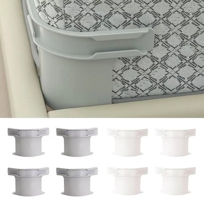 4Pcs Adjustable Bed Sheet Clips Non-slip Invisible Anti-Slip Sheet Holder _r1