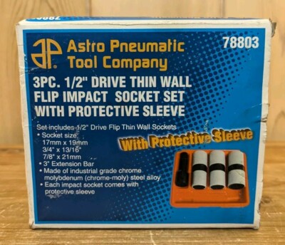 Astro Pneumatic 78803 3-piece 1/2