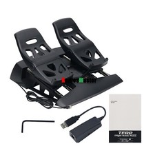 Original TFRP Flight Rudder Pedals Flight Video Game Accessory for Thrustmaster