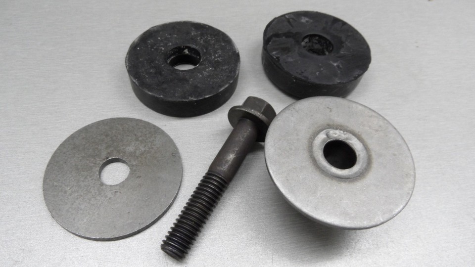 1976-1995 JEEP CJ Radiator Grill Body Mount Bushing Kit | 5 Piece Kit ...