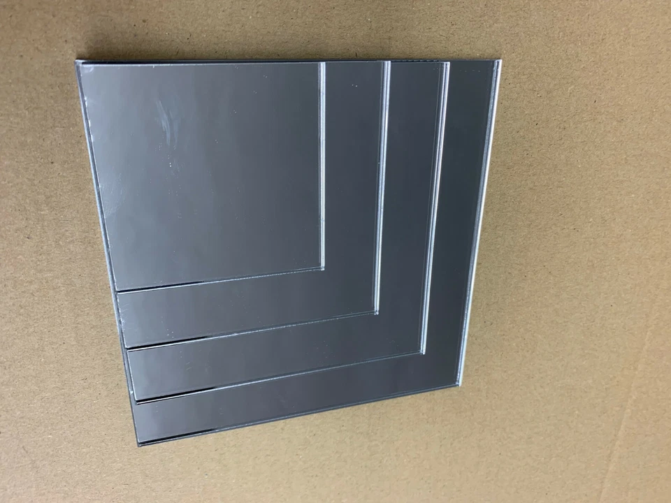 Spiegel Acryl Plexiglas® 2+3+6mm Platte Silber Rund Oval Zuschnitt Deko Bad Wand - Bild 4 von 4