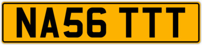 CHEAP NAT NATS NATALIE NATASHA NATTY PRIVATE REG CHERISHED NUMBER PLATE NA56 TTT