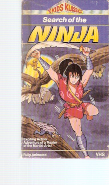 Search of the Ninja [ RARE ] Kids Klassics ( 1986 VHS ) ANIMATED