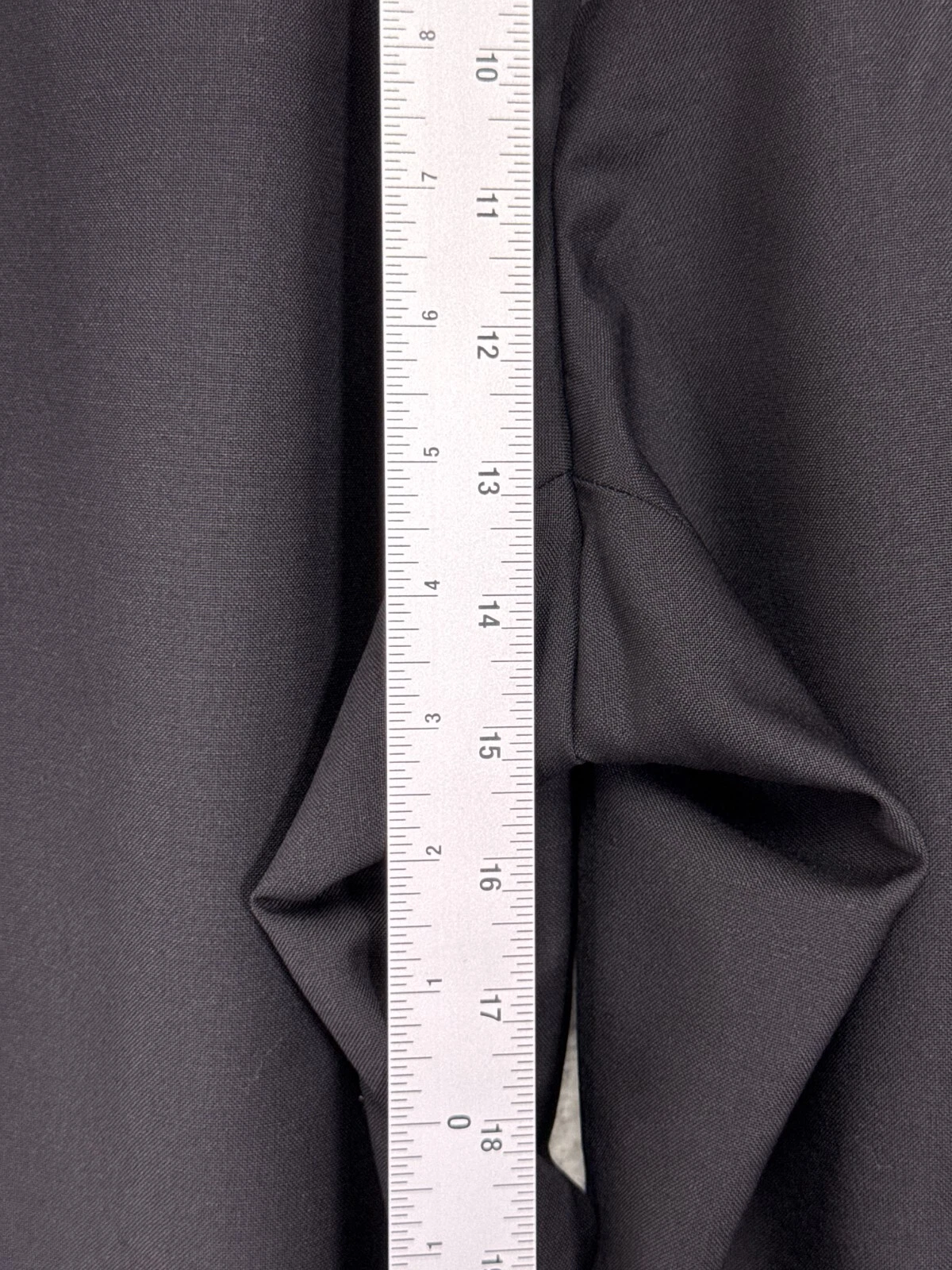 Nuovi pantaloni Acne Studios 52 US XL da uomo neri in misto lana pantaloni tuta larghi