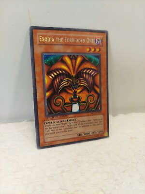 Yugioh: Exodia The Forbidden One -Limited Edition 33396948 | eBay
