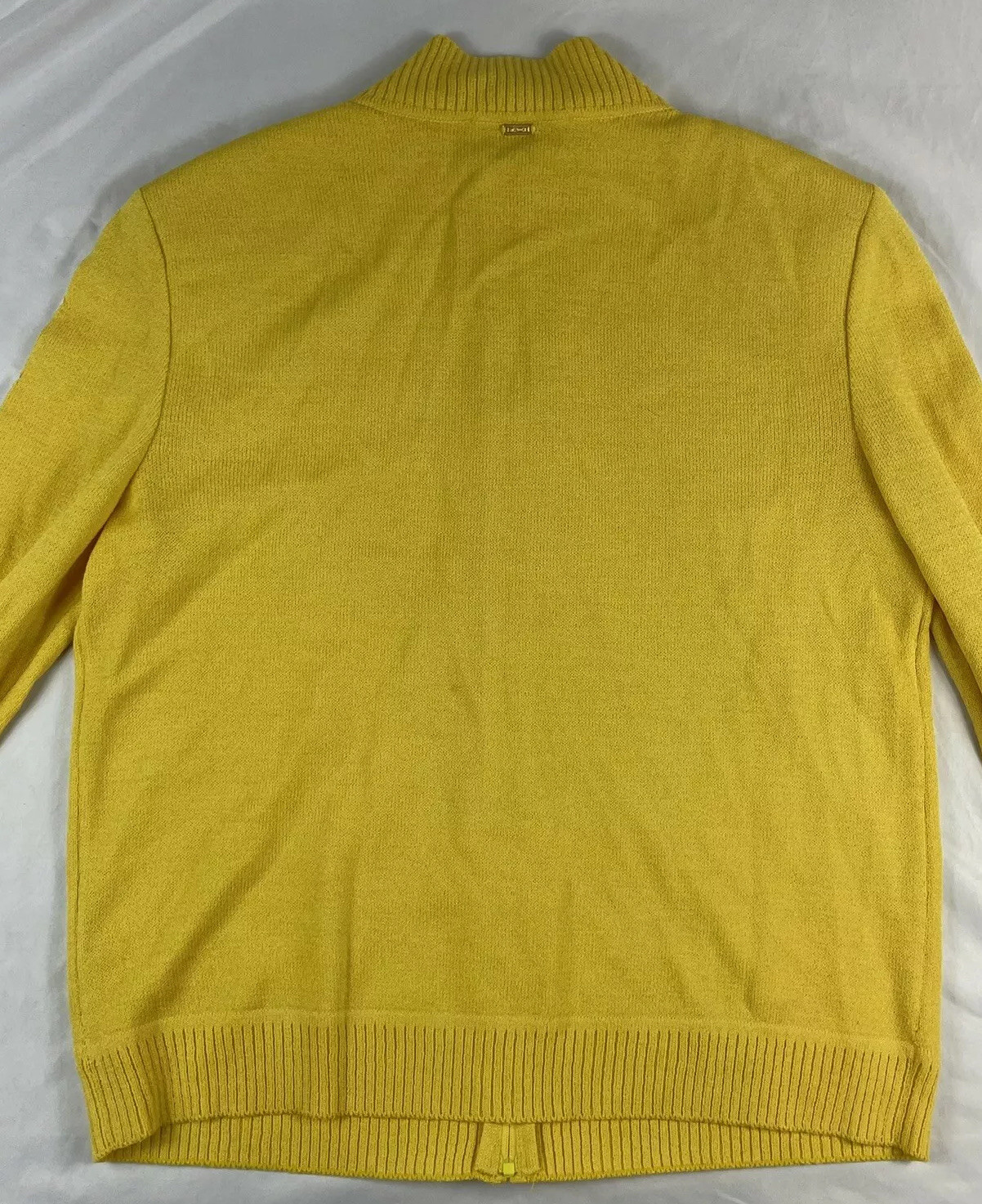 ST JOHN Collection Yellow White Patterned Full Zi… - image 7