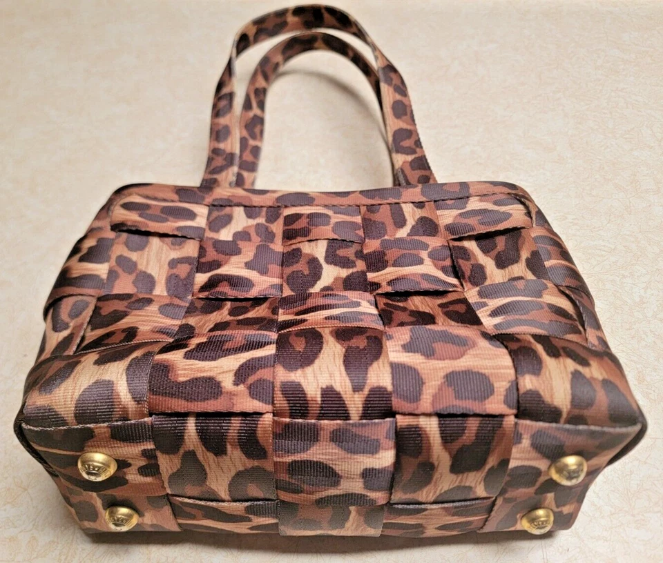 Bolso de Mano Harveys Cinturón de Seguridad Leopardo Estampado de Animales Cartera con Cremallera Cartera de Todos los Días L Foto 2 de 4