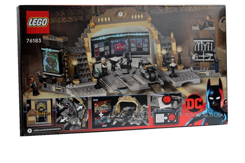 Lego #76183 BATMAN (THE) Batcave: The Riddler Face-off Building Toy Set - Image 2 of 2