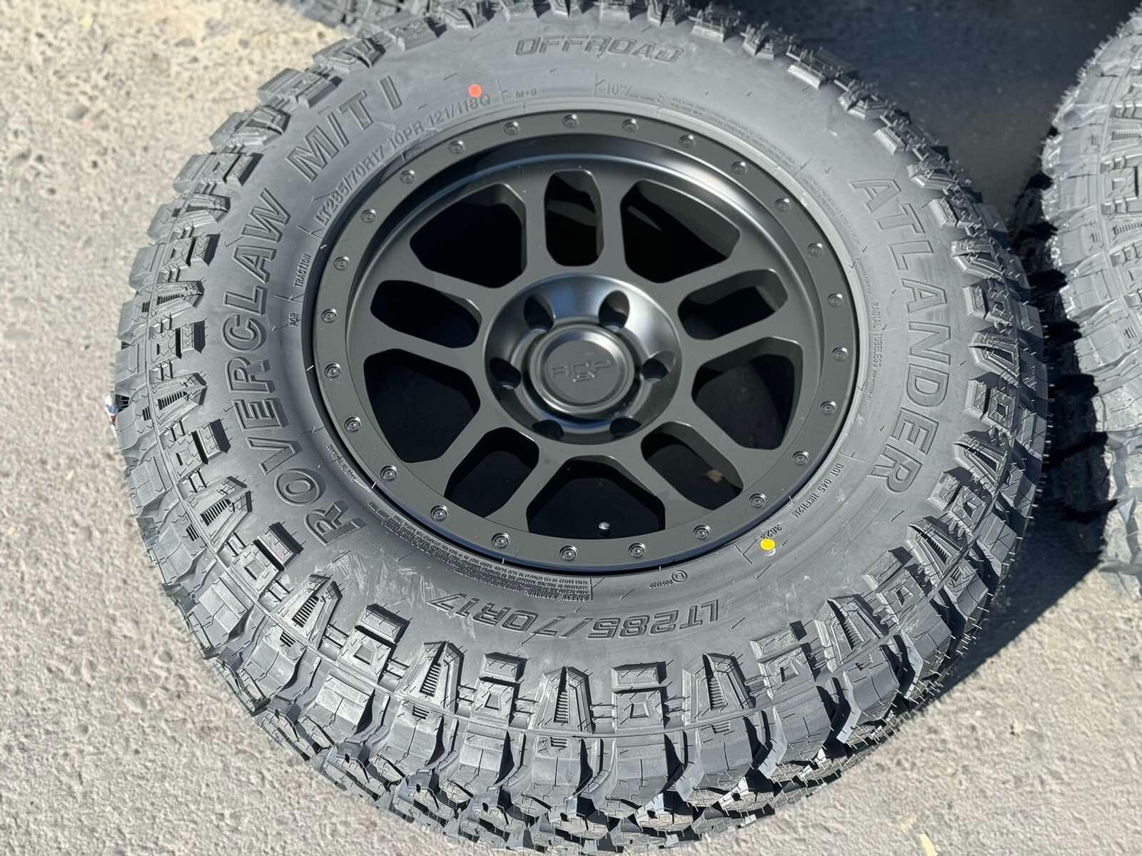 17" Wheels LT285/70R17 Tires Rims Fit TRD Toyota 4runner Tundra