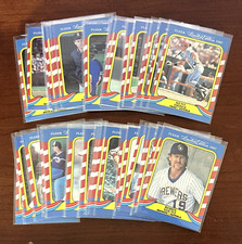 1987 Fleer Limited Edition Baseball Card - You Pick