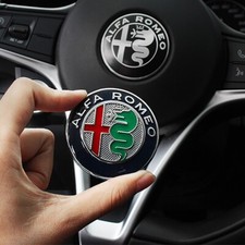Alfa Romeo giulia steering wheel logo stelvio Tonale steering wheel logo