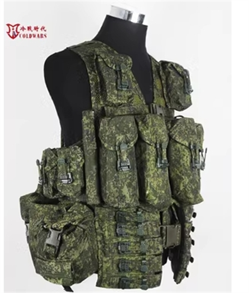Original Russian Tactical Vest 6sh117 Molle Pouches Bags Ver.4