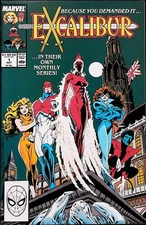 Excalibur #1 (1988) Vol 1 - Newsstand - 1st Widget - High Grade