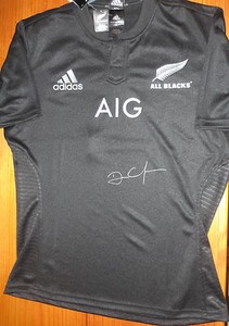 dan carter signed jersey