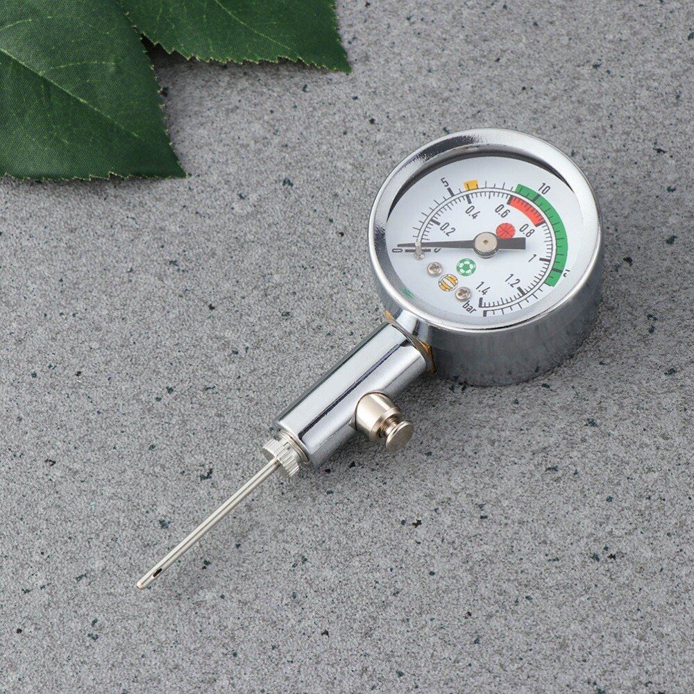 Accurate Ball Pressure Gauge 20 PSI / 1.4 Bar Barometers Inner Air