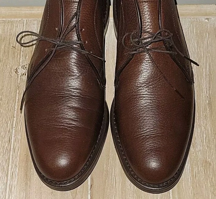 Allen Edmonds Malvern Chukka Boots 10 B Brown Grain 9181 | eBay display picture 1