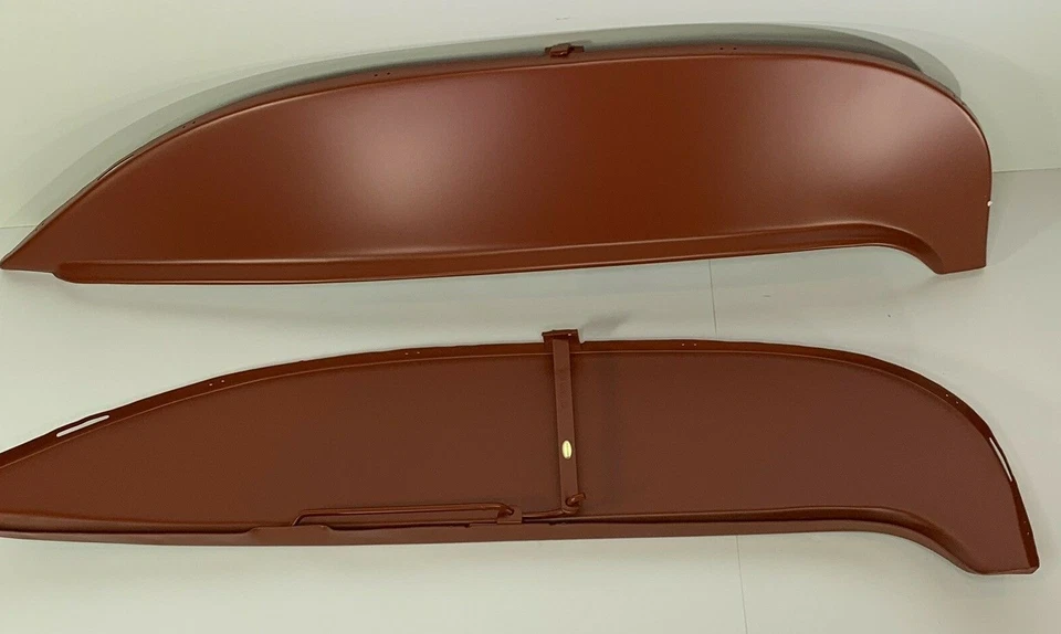 Par de faldones de guardabarros con almohadillas raspaduras para Chevy Impala 1963, Bel Air y Biscayne Foto 2 de 4