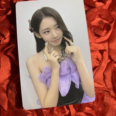 RORA BABYMONSTER SNOW PURPLE Edition Celeb K-POP Girl Photo Card