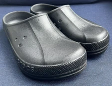 CROCS Unisex Adults On-The-Clock Work Slip-On Clogs Black Men's 6 Women's 8