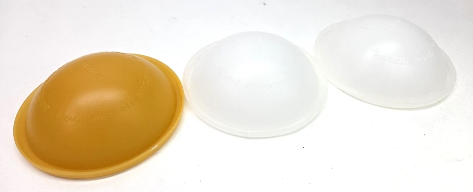 Lote de 3 difusores de flash Gary Fong esfera de luz redonda cúpula suave L2SPJD blanco tostado Foto 2 de 4