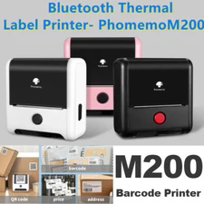 Phomemo M200 Label Maker Mini Bluetooth Thermal Printer Barcode POS Receipt Lot