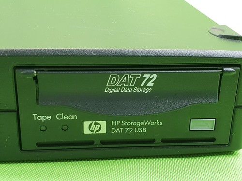 *AS IS* HP STORAGEWORKS DAT72 USB External Tape Data DW027A-6005 - Photo 2/8