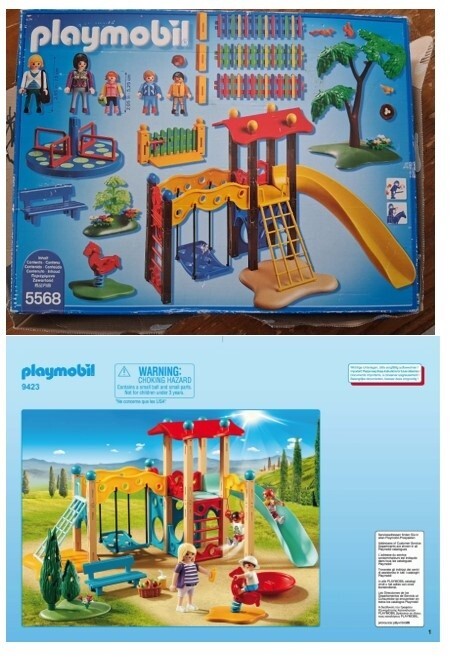 Playmobil accessoires et pièces pour bâtiment sports, loisirs