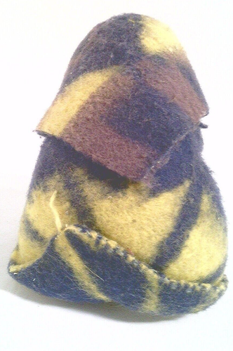 ✅ SKOOKUM BABY~WRAPPED IN BLANKET~3 1/2 inch Tall~DOLL~VINTAGE~Early 1900s - Picture 4 of 7
