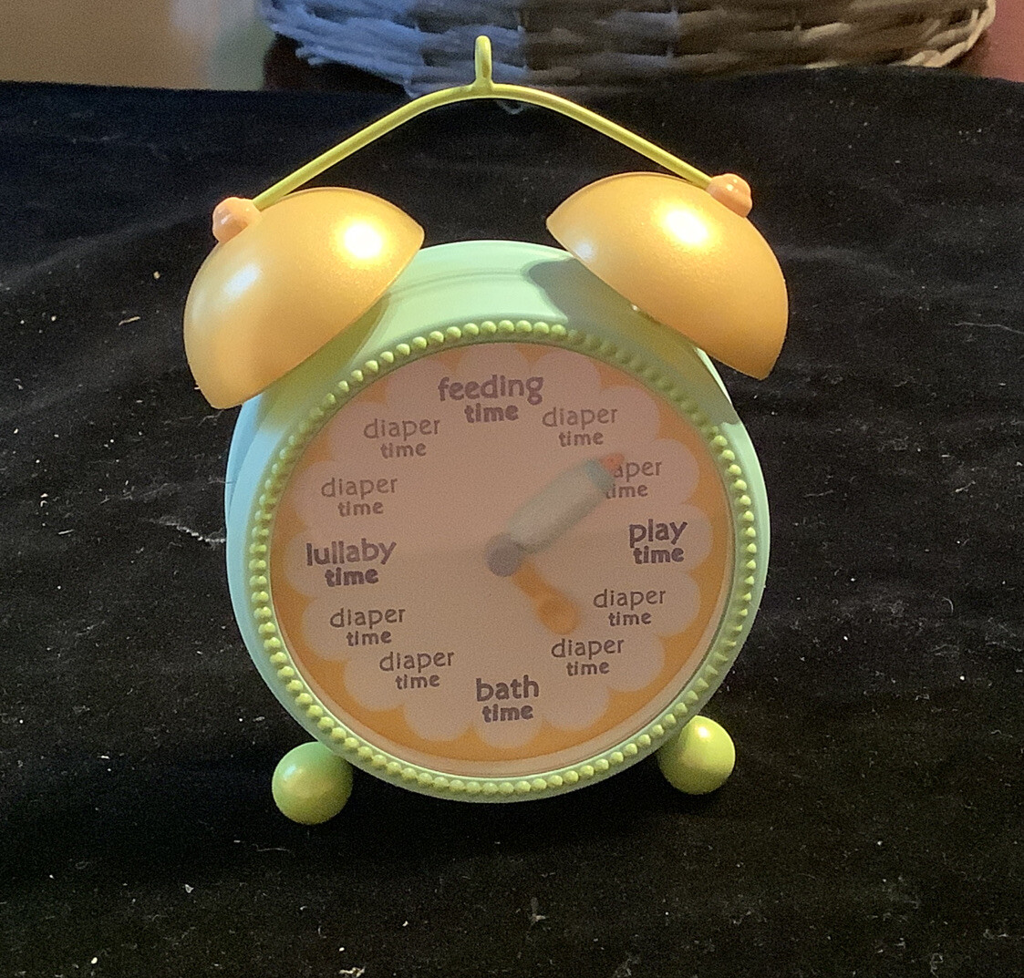 Hallmark Keepsake Ornament 2008 Living On Baby Time Schedule Clock