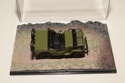 A35 1:43 UNIVERSAL HOBBIES WILLYS JEEP M606 OCTOPUSSY JAMES BOND 007 MIB - Picture 4 of 5