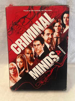 Criminal Minds The Complete Season 4 Good Used Condtition