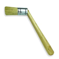 REMA 73W Wood Handle Tire Mounting Paste Lube Brush with 1 in 45 Degree Head