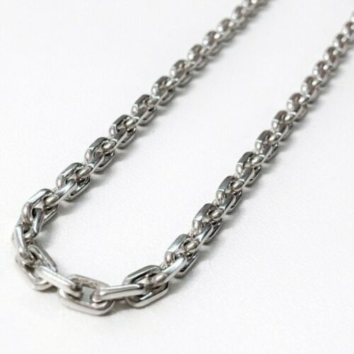 Anchor Silver Chain Necklace. 28g/1oz, 22' (55cm). Solid Sterling Silver 925