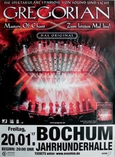 Listing image for GREGORIAN - 2017 - In Concert - Masters of Chant Tour - Poster - Bochum